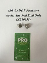 Lift the Dot Fasteners Eyelet Attached Stud Only 10 pieces - $15.97