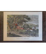 Canadian Calash or Marche Donc Mounted Collotype Print - $75.00