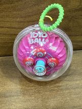 VTG Yoyo Ball 2003 Big Time Toys Pink &amp; Teal Swirls - $7.60