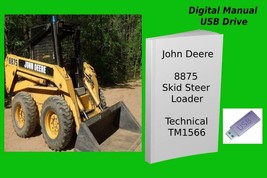 John Deere 8875 Skid Steer Loader Technical Manual TM1566 - £15.12 GBP