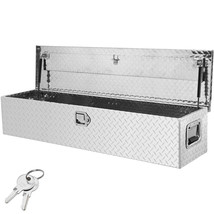 VEVOR Heavy Duty Aluminum Truck Bed Tool Box, Diamond Plate Tool Box with Side H - $287.77