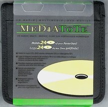 Mediatote 24 cd nylon case black thumb200