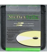 Mediatote CD DVD Nylon Black Carrying Case - £8.01 GBP
