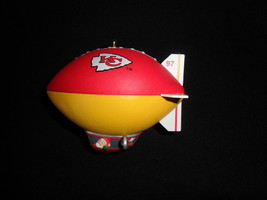 Hallmark NFL Kansas City Chiefs  Football Blimp 1997  Original Box!! - $11.90