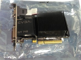 Evga Nvidia Geforce GT710 01G-P3-2710-KR 1GB Pc Ie Graphics Card - $35.34