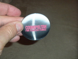 Cosmopolitan Fun Fearless Female Button &amp; Mirror Promo item c1990 Cosmo ... - $5.79