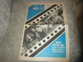 WBUS Radio Boston Magic Bus July 1971 Doobie Bros; Music; Angela Davis; ... - £5.80 GBP