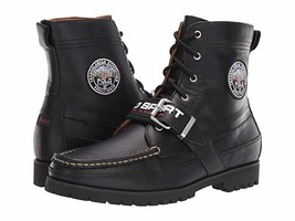 Polo Ralph Lauren Men&#39;s Ranger Boots Leather, Size 7.5 - $153.45