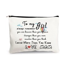 Gift for Niece Girl,Cosmetic Bag-You Are ver Than You Think Love Auntie Makeup O - £42.93 GBP