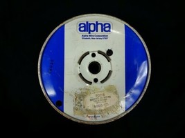 Vtg Alpha Wire Corp NJ 7056 #20-7/28TC IRDT PVC MIL-W-16878D/B  1000ft C... - £58.14 GBP