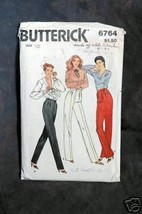 Butterick 6764 Misses&#39; Pants sz (10) Pants Pattern - £1.37 GBP