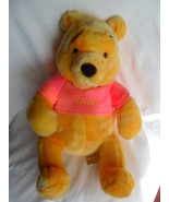 Tie Dye WIINNIE THE POOH Bear Plush 12&quot; Stuffed Toy Excellent Cond!! - £16.47 GBP