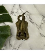 Vintage Brass Metal Lizard Clip Memo Desk Paper Animal Hanging Office Ho... - $35.03 CAD