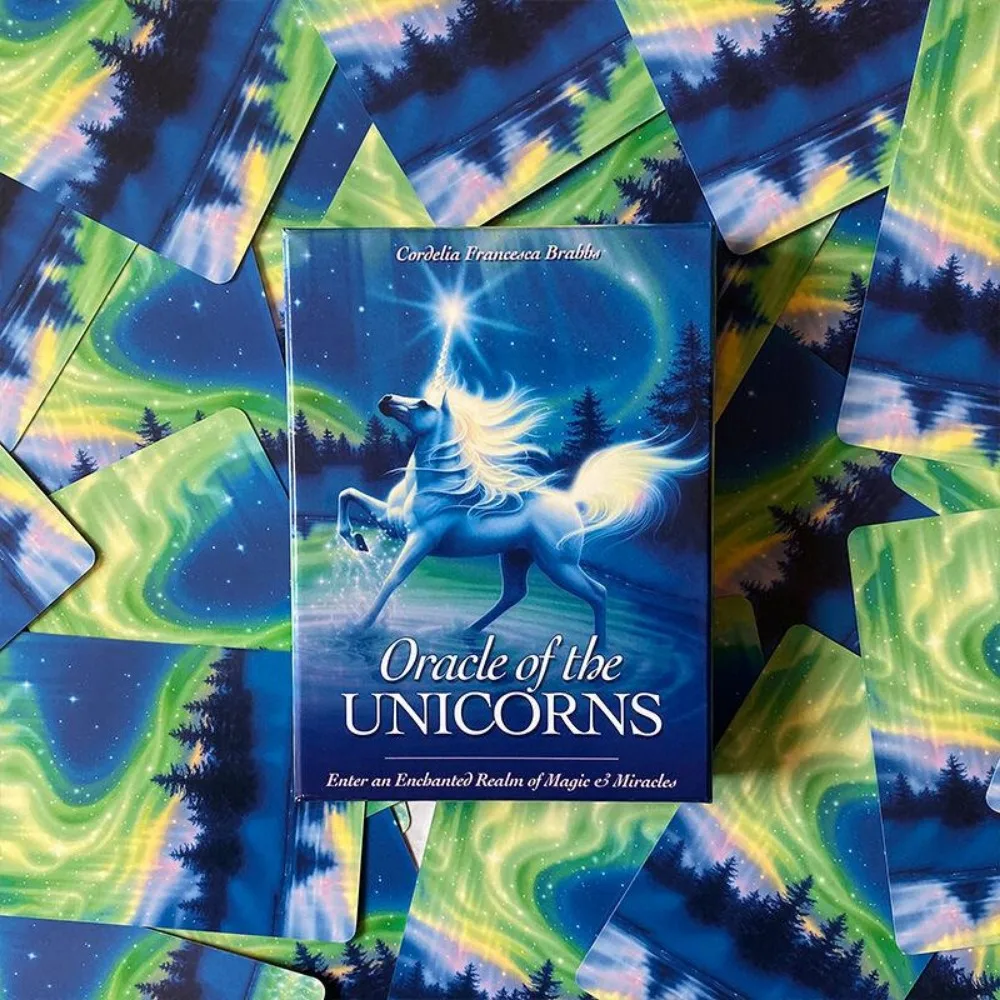 44 oracle of the unicorns unicorn oracle cards 11 6 5cm thumb200