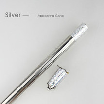 Appearing Cane - Silver / Metal Appearing Cane - Great Platform &amp; Stage Illusion - £19.45 GBP