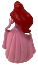 Princess Ariel in Pink Dress Action Figure Toy Cake Topper Little Mermaid 3.5" image 5