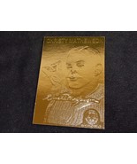 Christy Mathewson ~ 22k Gold Foil Baseball Card, 1996, Plastic Holder, w... - £7.67 GBP
