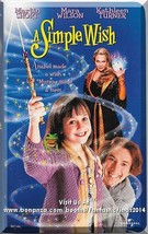 VHS - A Simple Wish (1997) *Mara Wilson / Kathleen Turner / Martin Short* - £3.21 GBP