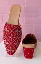 Womens Flats wedge heels trendy motif bracelet mules Star US Size 5-10 R... - £28.36 GBP