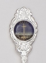Collector Souvenir Spoon Australia Eucla West Aust Travellers Cross Memorial - £7.90 GBP