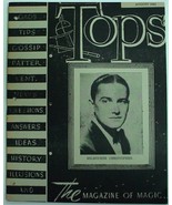 Tops August 1945 The Magazine of Magic Abbott&#39;s Magic Novelty Company il... - £5.23 GBP