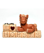 I Love Horses Figurine - $6.84 CAD