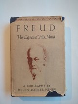 Sigmund Freud His Life and His Mind A Biography 1947 HC DJ Psychology Vtg Puner - £37.63 GBP