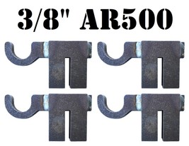 Magnum Target AR500 Steel Shooting Target T-Post Hook-4pc NRA Metal Gong Range T - £42.58 GBP