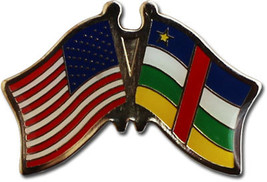 Central African Republic Friendship Pin - $3.30