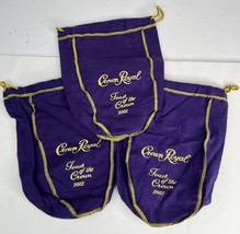 CROWN ROYAL Bag Toast Of The Crown 20003 Lot Of 3 - $9.64