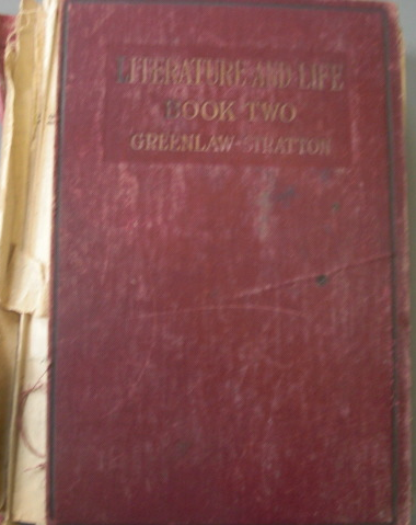 .  Literature and Life, Book Two, written by Edwin Greenlaw and Clarence... - $25.00