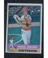 Greg Gross, Astros,  1976  #171 Topps Baseball Card, GOOD COND - €0,85 EUR Greg Gross, Astros,  1976  #171 Topps Baseball Card, GOOD COND - €0,85 EUR