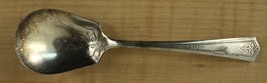 Vintage Rogers 1881 Silver Plate Flatware Sugar Spoon Essex Ferncliff Pattern 6&quot; - £8.75 GBP