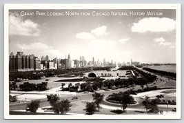 Illinois RPPC Grant Park  from Chicago Natural History Museum Postcard F24 - £7.15 GBP