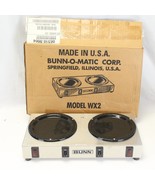 Bunn-O-Matic WX2 Two Station Warmer Plate 130W Stainless Steel LIKENEW W... - $59.09 CAD