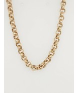 14k Yellow Gold Round Circle Link Chain - $1,350.00