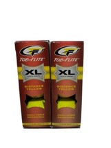 New Top Flite XL Distance Golf Balls, Yellow, Highly Visible, 2 Packages of 3 - £9.15 GBP