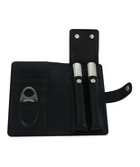 Cigar Cutter,Stainles Steel Cigar Holder Cutter and Black Leather CaseBe... - €28,85 EUR