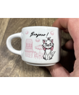 Disney The Aristocats Marie Mini Espresso Cup 3 oz Ceramic - $7.99