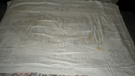 Table Cloth &amp; 8 Napkins  - Linen (61 X 44) - £14.96 GBP