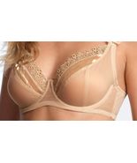 Wacoal 855162 Delicate Notion Full Figure Lace Trim Underwire Bra 36G Beige - €20,60 EUR
