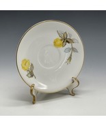 Vintage Cotillion by SANGO Georgianna Japan Saucer Plate Yellow Rose - $19.13 CAD