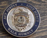Law Enforcement BLEO The Lord Is My Strength Challenge Coin #153R - $18.80