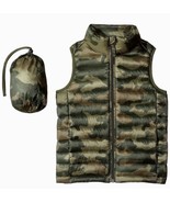 Boys  Unisex Everyday Outdoors Puffer Style Vest Green Camo Size 2XL NEW... - £23.35 GBP
