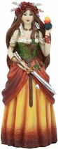 Celtic Irish Goddess Brigid Threefold Deity of Heling Poetry Smithcraft Figurine - £31.96 GBP