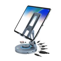 SIIG USB-C iPad Pro Hub Stand - Tablet Stand Docking for iPad/Surface Pro 9/ Rot - £68.46 GBP