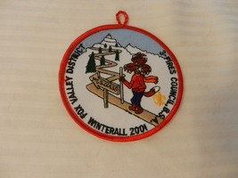 Winterall 2001 Fox Valley District Three Fires Council Pocket Patch Boy ... - $20.00