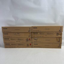8 New Cosmetic Genuine Toshiba E Studio 2515AC,3015AC CCMMYYKK Toners T-... - $11,683.76 MXN