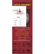 2007 8TH ANNUAL LATIN GRAMMY AWARDS Ticket Stub - £11.95 GBP