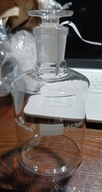 250 ml Glass Reagent Bottle Glass Stopper Narrow Mouth Transparent Super... - $14.85
